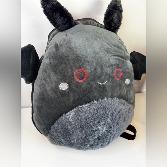 Perkin the Mothman Squishmallow Backpack 🖤 - Picture 2 of 6